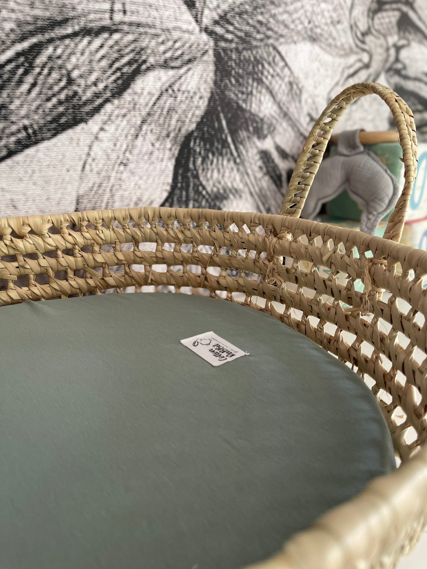 Funda cambiador Musgo