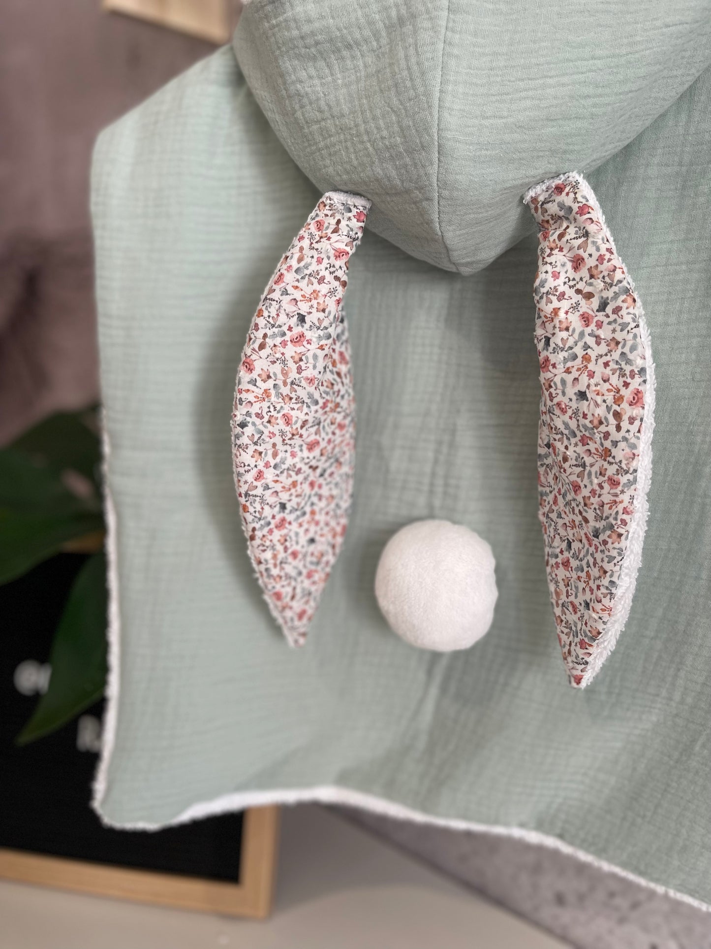 Poncho RaBBit Verde mint