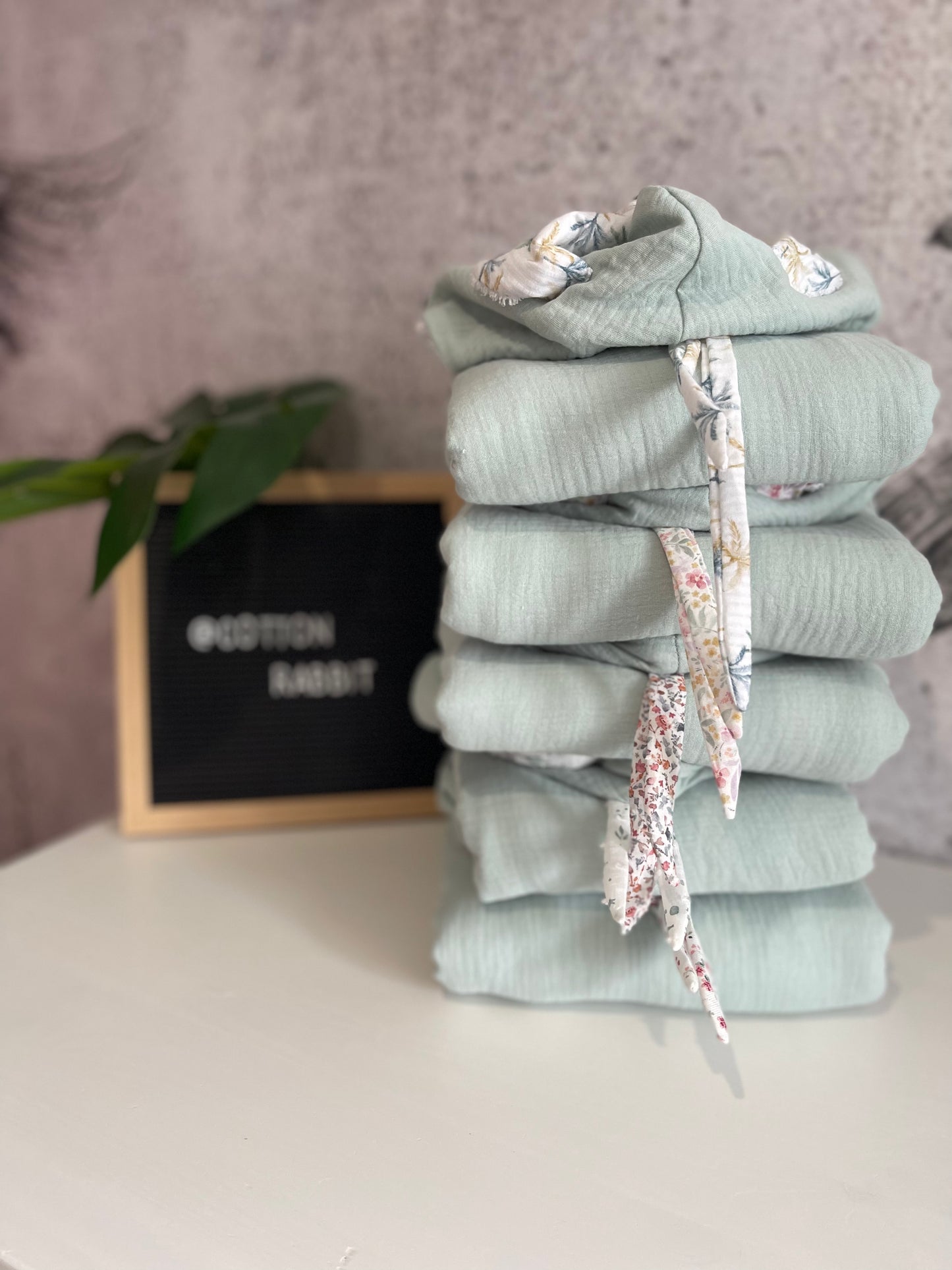 Poncho RaBBit Verde mint
