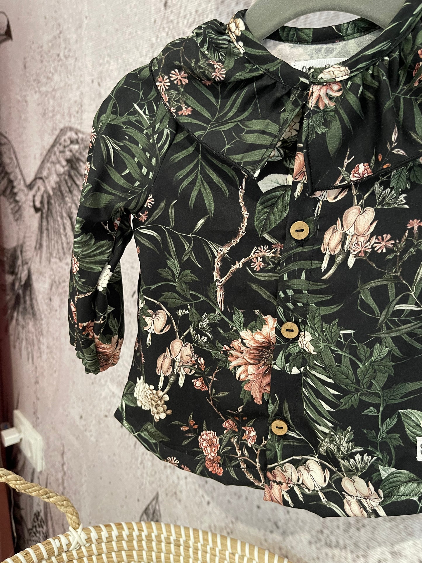 Blusa fluida Sweet Peony
